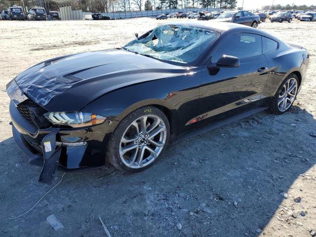 1FA6P8TH6M5148514 - 2021 FORD MUSTANG BLACK photo 1