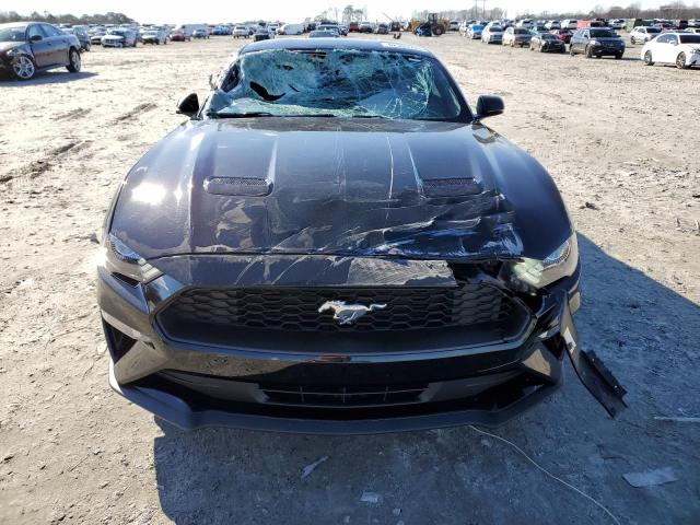 1FA6P8TH6M5148514 - 2021 FORD MUSTANG BLACK photo 5