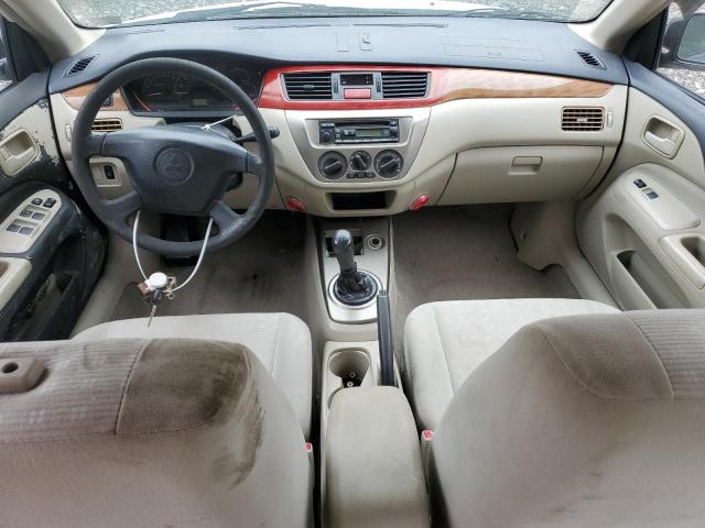 JA3AJ26E85U006983 - 2005 MITSUBISHI LANCER ES WHITE photo 8