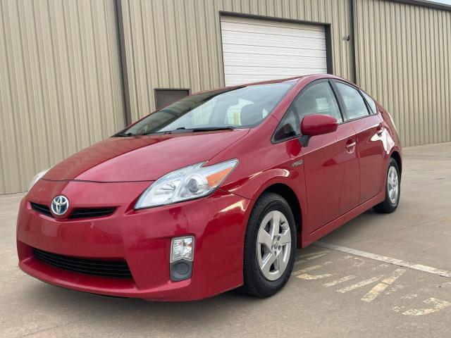 JTDKN3DU6B0293706 - 2011 TOYOTA PRIUS RED photo 2