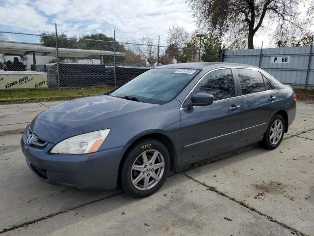 JHMCM56314C032989 - 2004 HONDA ACCORD LX GRAY photo 1