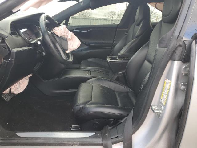 5YJSA1E45JF274403 - 2018 TESLA MODEL S ნაცრისფერი ფოტო 7