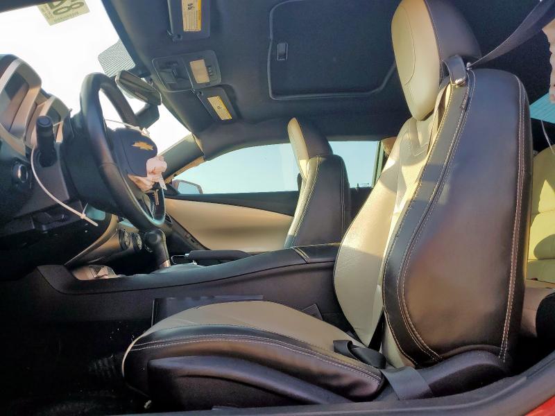 2G1FC1E32D9240021 - 2013 CHEVROLET CAMARO LT 红色 照片 7