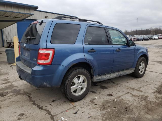 1FMCU9DG1AKC29012 - 2010 FORD ESCAPE XLT BLUE photo 3