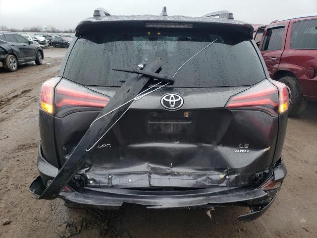 JTMBFREV6JJ731236 - 2018 TOYOTA RAV4 LE GRAY photo 6