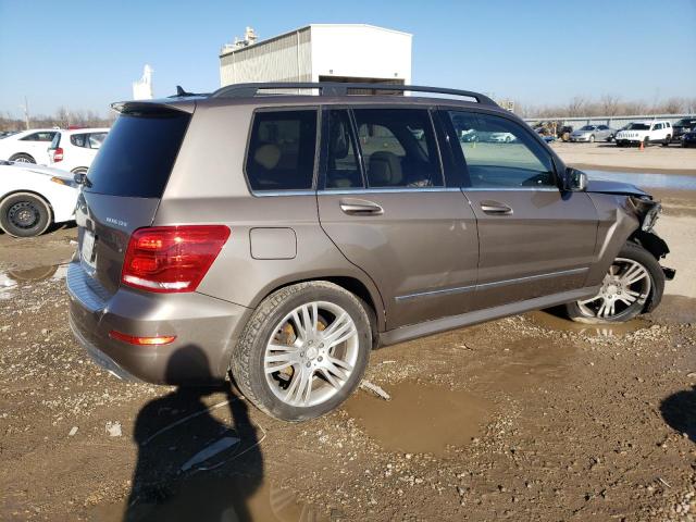 WDCGG0EB1DG096281 - 2013 MERCEDES-BENZ GLK 250 BLUETEC TAN photo 3