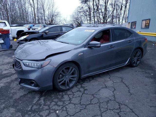 19UUB1F66LA009170 - 2020 ACURA TLX TECHNOLOGY GRAY photo 1