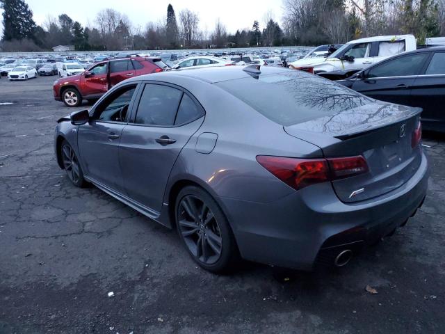 19UUB1F66LA009170 - 2020 ACURA TLX TECHNOLOGY GRAY photo 2