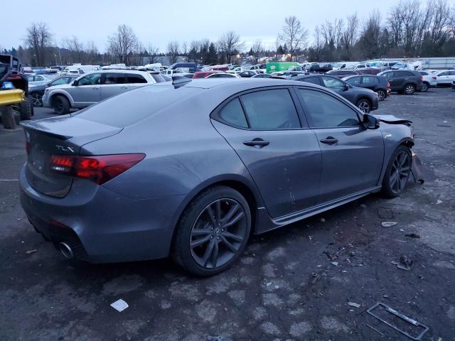 19UUB1F66LA009170 - 2020 ACURA TLX TECHNOLOGY GRAY photo 3