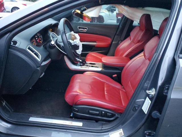 19UUB1F66LA009170 - 2020 ACURA TLX TECHNOLOGY GRAY photo 7