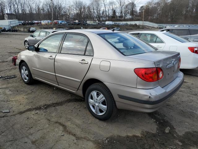 2T1BR32EX3C137451 - 2003 TOYOTA COROLLA CE TAN photo 2