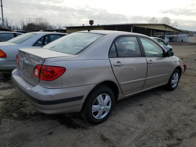 2T1BR32EX3C137451 - 2003 TOYOTA COROLLA CE TAN photo 3