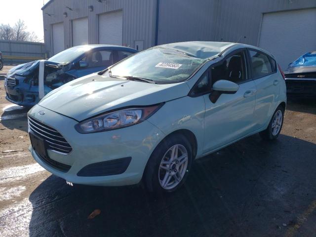 3FADP4EJ1HM162076 - 2017 FORD FIESTA SE BLUE photo 1