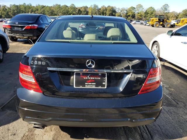 WDDGF4HB4DF998317 - 2013 MERCEDES-BENZ C 250 BLACK photo 6