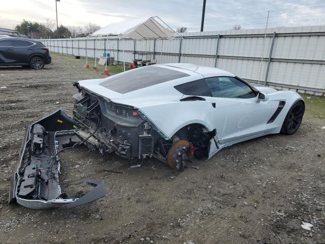 1G1YP2D65K5606708 - 2019 CHEVROLET CORVETTE Z06 1LZ WHITE photo 3