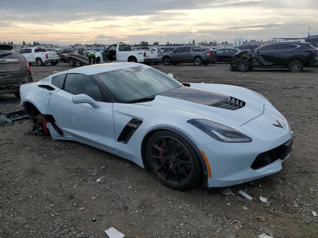 1G1YP2D65K5606708 - 2019 CHEVROLET CORVETTE Z06 1LZ WHITE photo 4