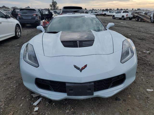 1G1YP2D65K5606708 - 2019 CHEVROLET CORVETTE Z06 1LZ WHITE photo 5