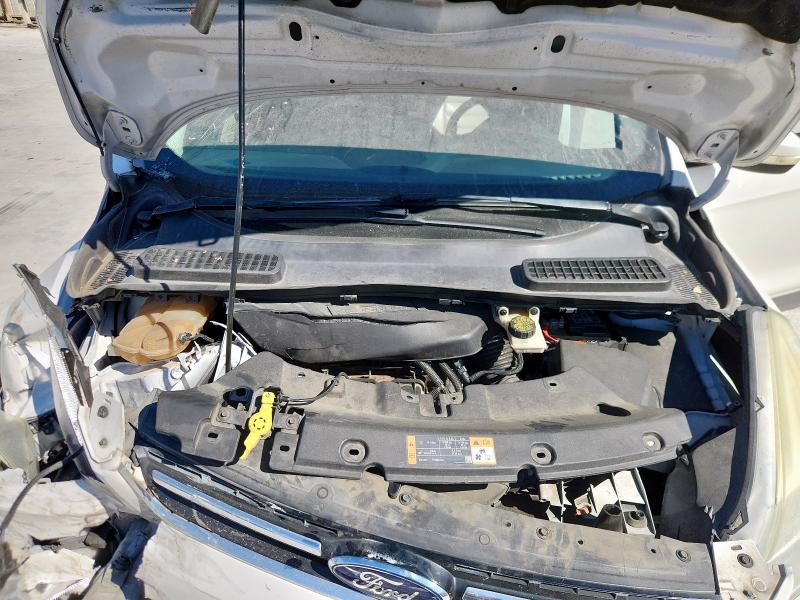 1FMCU0J98GUC91019 - 2016 FORD ESCAPE TITANIUM თეთრი ფოტო 12