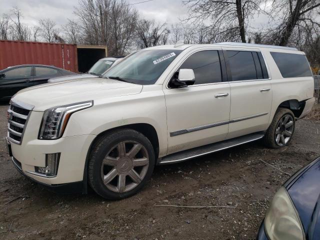 1GYS4SKJ4FR717708 - 2015 CADILLAC ESCALADE ESV LUXURY WHITE photo 1