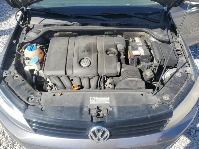 3VWDZ7AJ0BM318995 - 2011 VOLKSWAGEN JETTA SE ნაცრისფერი ფოტო 11
