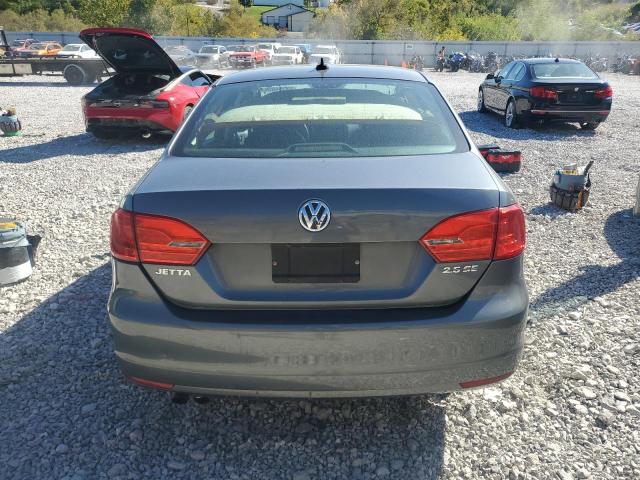 3VWDZ7AJ0BM318995 - 2011 VOLKSWAGEN JETTA SE ნაცრისფერი ფოტო 6