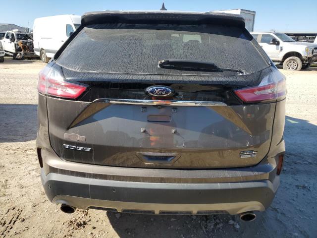 2FMPK4J94KBB69027 - 2019 FORD EDGE SEL BROWN photo 6