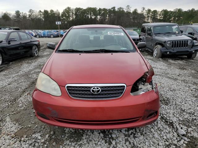 2T1BR32E26C686422 - 2006 TOYOTA COROLLA CE ORANGE photo 5