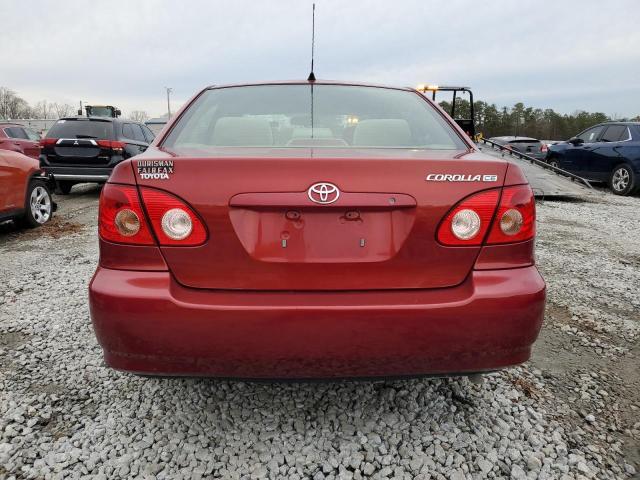 2T1BR32E26C686422 - 2006 TOYOTA COROLLA CE ORANGE photo 6