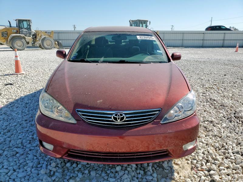 4T1BE32K95U058405 - 2005 TOYOTA CAMRY LE MAROON photo 5