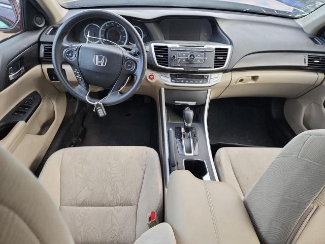 1HGCR2F76FA262063 - 2015 HONDA ACCORD EX RED photo 8