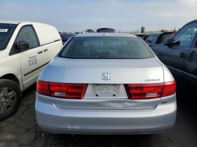 1HGCM66835A044420 - 2005 HONDA ACCORD EX SILVER photo 6