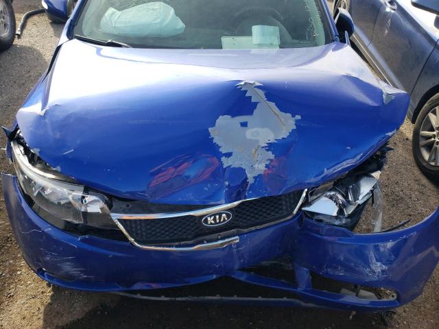 KNAFW4A37A5049609 - 2010 KIA FORTE SX BLUE photo 11