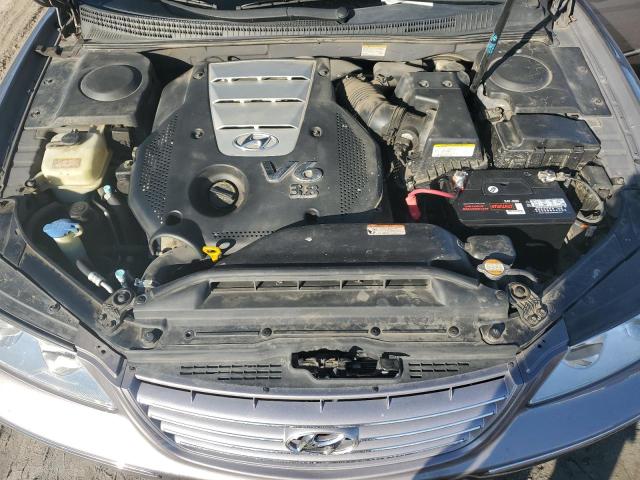 KMHFC46F27A154388 - 2007 HYUNDAI AZERA SE GRAY photo 11