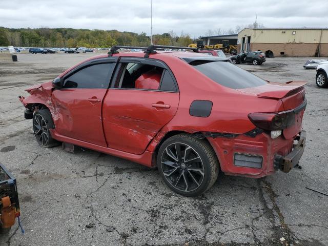 5YFBU4EE2CP053950 - 2012 TOYOTA COROLLA BASE 红色 照片 2