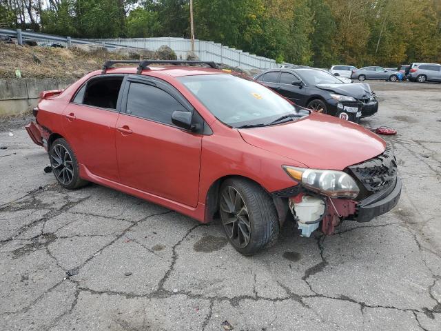5YFBU4EE2CP053950 - 2012 TOYOTA COROLLA BASE 红色 照片 4