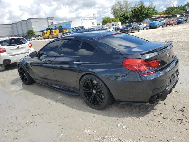 WBS6C9C58ED466765 - 2014 BMW M6 GRAN COUPE BLACK photo 2