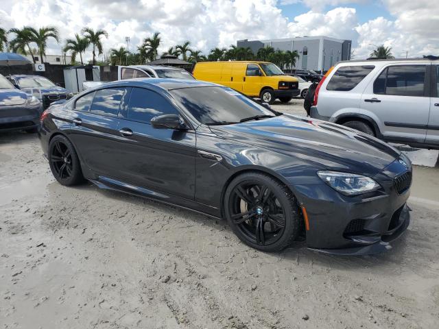 WBS6C9C58ED466765 - 2014 BMW M6 GRAN COUPE BLACK photo 4