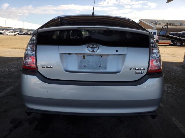 JTDKB22U367064628 - 2006 TOYOTA PRIUS ვერცხლისფერი ფოტო 6