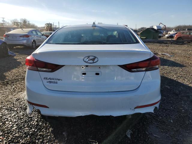 5NPD84LF2HH123590 - 2017 HYUNDAI ELANTRA SE WHITE photo 6