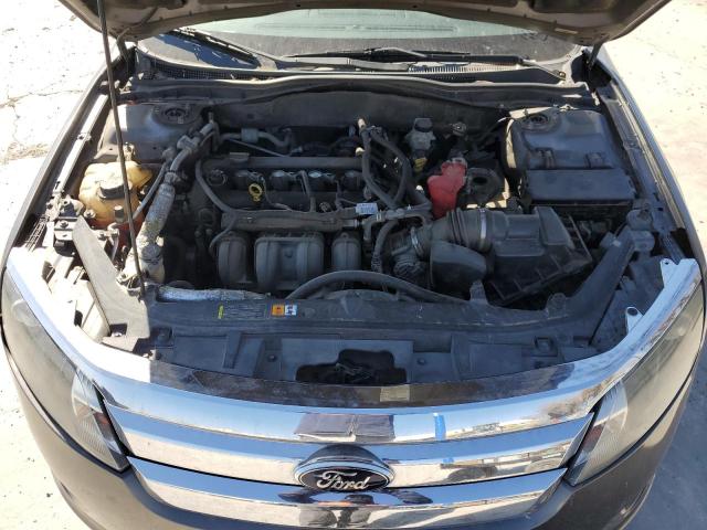 3FAHP0HA3CR446956 - 2012 FORD FUSION SE GRAY photo 11