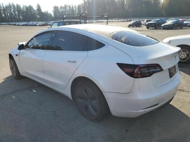 5YJ3E1EA3KF485843 - 2019 TESLA MODEL 3 WHITE photo 2