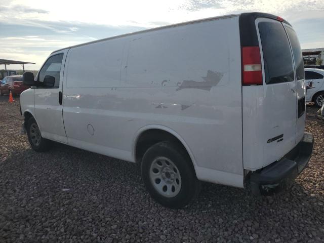 1GCSGAFX9E1144386 - 2014 CHEVROLET EXPRESS G1 WHITE photo 2