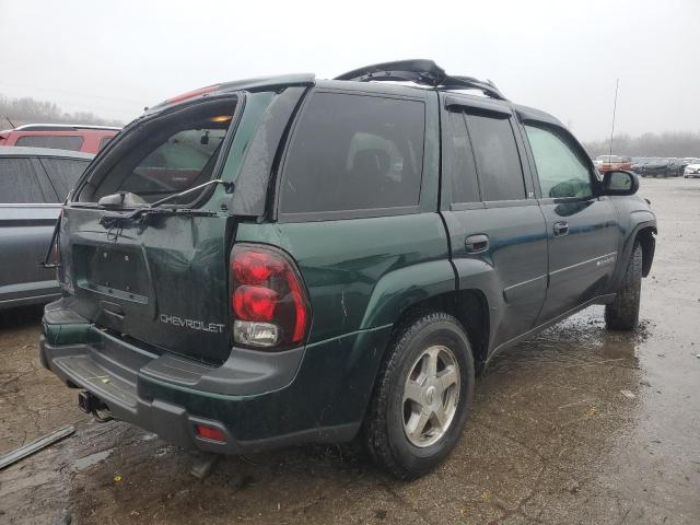 1GNDT13SX32347248 - 2003 CHEVROLET TRAILBLAZE GREEN photo 3