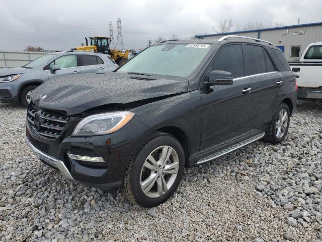 4JGDA5HB2DA120086 - 2013 MERCEDES-BENZ ML 350 4MATIC BLACK photo 1