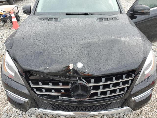 4JGDA5HB2DA120086 - 2013 MERCEDES-BENZ ML 350 4MATIC BLACK photo 12