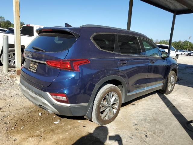 5NMS33AD3LH156072 - 2020 HYUNDAI SANTA FE SEL Կապույտ լուսանկար 3