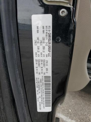 2C4RC1CG9CR297261 - 2012 CHRYSLER TOWN & COU TOURING L BLACK photo 13