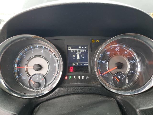 2C4RC1CG9CR297261 - 2012 CHRYSLER TOWN & COU TOURING L BLACK photo 9