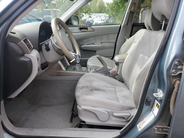 JF2SH63629G784935 - 2009 SUBARU FORESTER 2.5X PREMIUM ლურჯი ფოტო 7