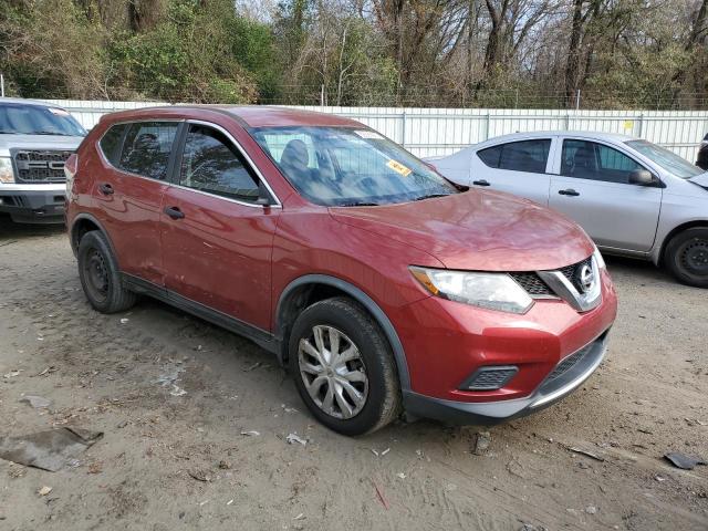 JN8AT2MT3GW001778 - 2016 NISSAN ROGUE S BURGUNDY photo 4